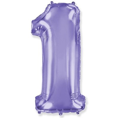 Цифра 1 – 40″ Flexmetal Бузкова Lilac