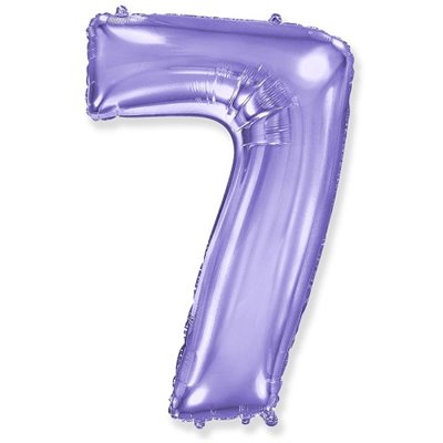 Цифра 7 – 40″ Flexmetal Бузкова Lilac